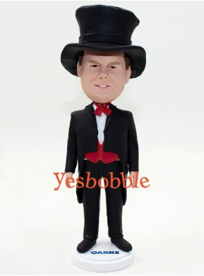 Custom Magician Bobblehead Doll