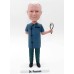 Custom Male Dentist Bobblehead Custom Male Dentist Bobblehead