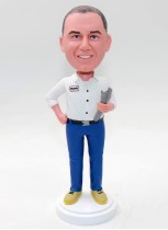 Custom Mechanic Bobblehead Doll Custom Mechanic Bobblehead Doll