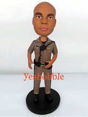 Custom Policeman Bobblehead