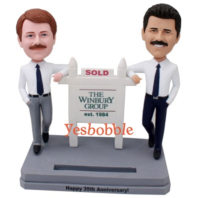 Custom Realtor Bobbleheads Custom Realtor Bobbleheads