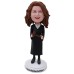 Female Judge Custom Bobblehead