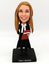 Female Lawyer Custom Bobblehead Female Lawyer Custom Bobblehead