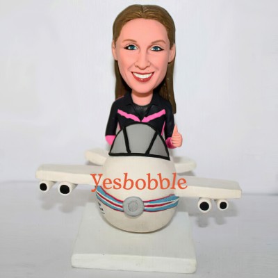 Female Polit Bobblehead Doll