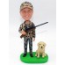 Hunter Custom Bobblehead With Dog