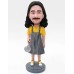 Male Cook With Pan Bobblehead Male Cook With Pan Bobblehead