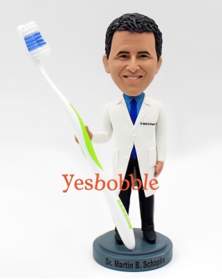 Male Dentist Custom Bobblehead