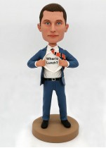Man Executive Openning Shirt Custom Bobblehead