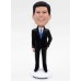 Man Executive Suit Custom Bobblehead 