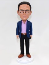 Man In Blazer Bobblehead