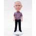 Man in Plaid Shirt Custom Bobblehead