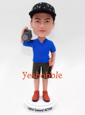 Movie Director Vector Bobblehead Movie Director Vector Bobblehead