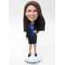 Office Lady in Suit Bobblehead