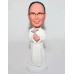 Pastor In White Gown Custom Bobblehead Pastor In White Gown Custom Bobblehead