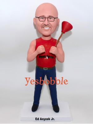 Plumber Custom Bobblehead