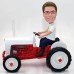 Tractor Farmer With Boots Bobblehead Tractor Farmer With Boots Bobblehead
